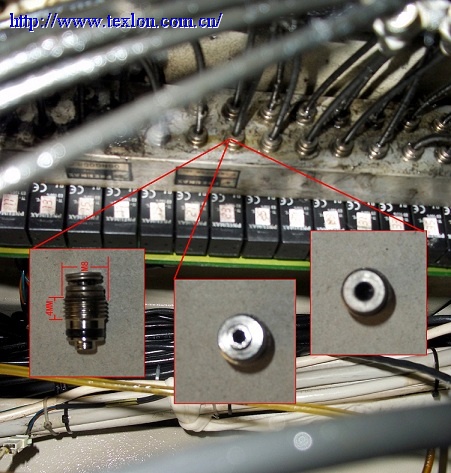 Solenoid valve gas fitting